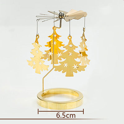 Romantic Scented Candle Rotating Candlestick - ROUTINE FASHION